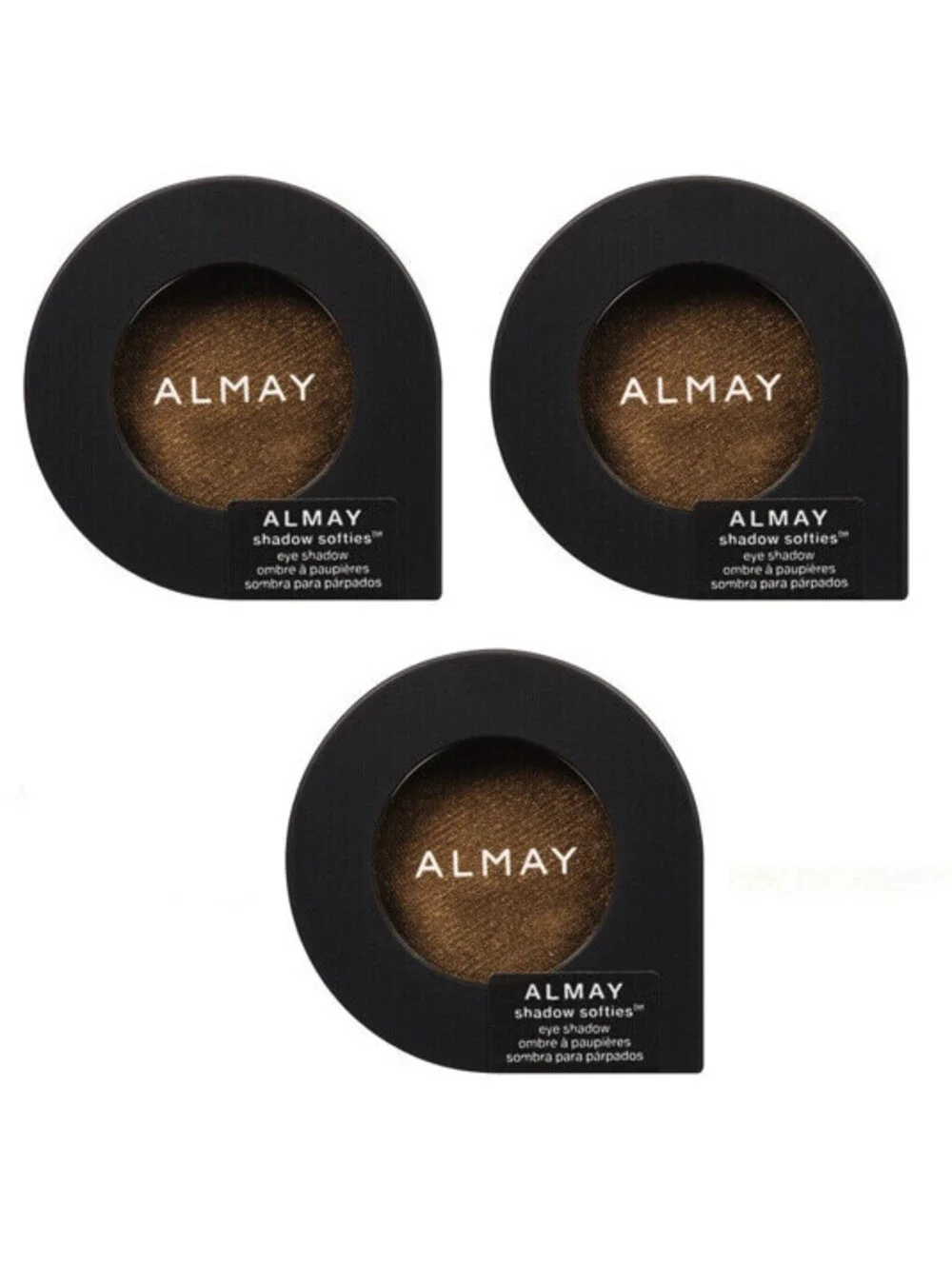 Lot of 3: New ALMAY Softies Eye Shadow Single in 120 Moss (Sealed, 3-Pack)